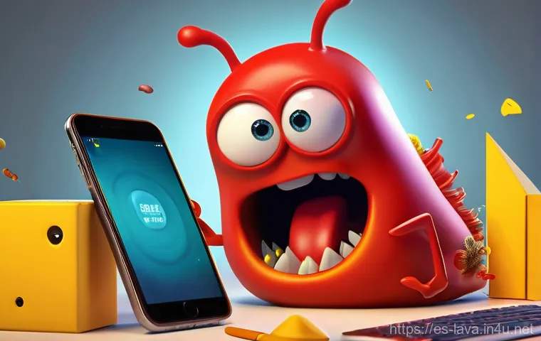라바와 관련된 가장 인기 있는 밈 - **Prompt:** "A vivid 3D animated image featuring both the Red Larva and the Yellow Larva from 'Larva...