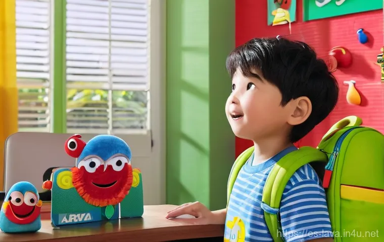 라바의 성공이 한국 콘텐츠 산업에 미친 영향 - **Prompt: Global Laughter Unites**
    "Two animated worms, one red and one yellow, with exaggerated...