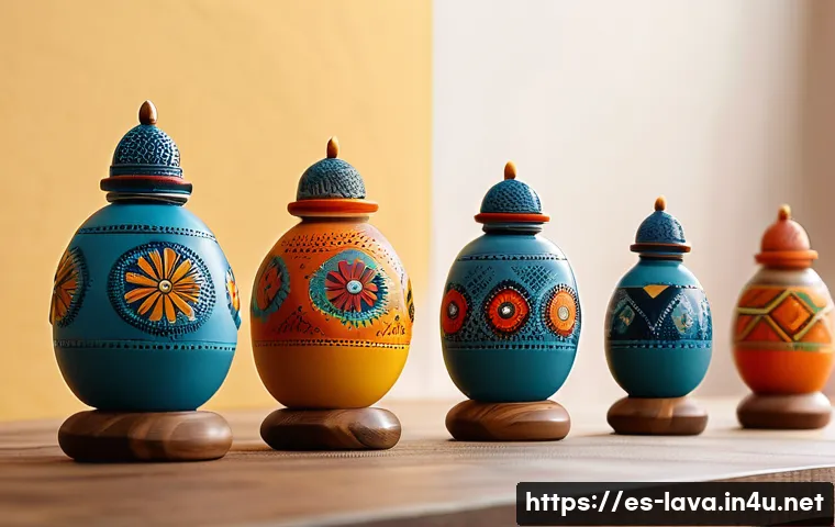 라바 굿즈 제작 비하인드 스토리 - A handcrafted artisanal wooden figurine inspired by traditional Spanish culture, featuring intricate...